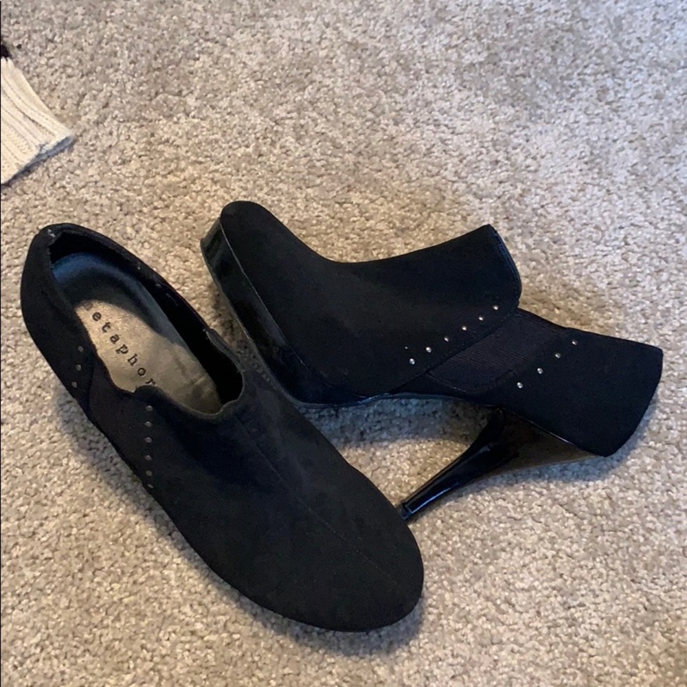 Black booties